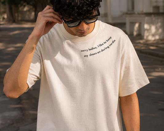 Oversized T-shirt - Sorry Ladies