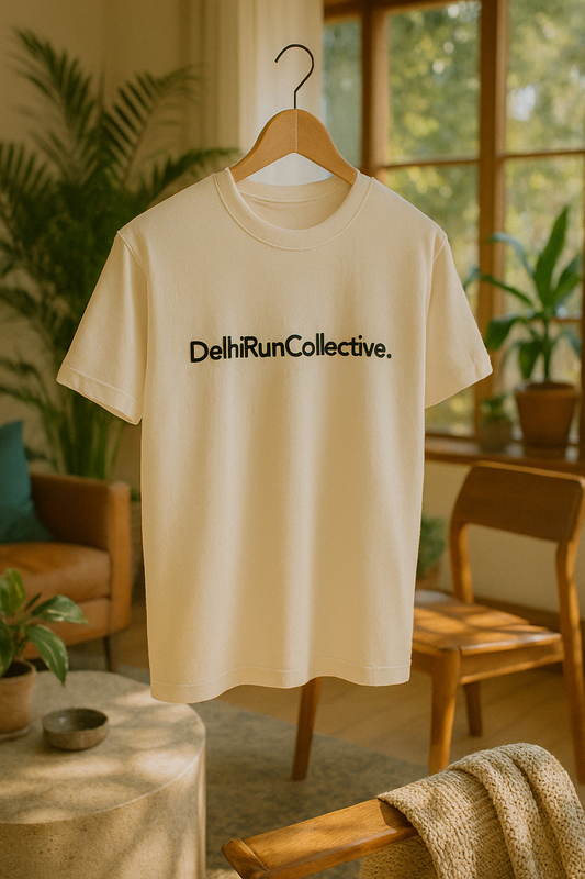 Drop Shoulder T-shirt - Off-White